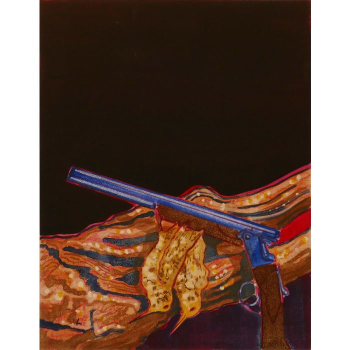 Hubert Schmalix, In Love for Chardin, 2001,  Öl auf Leinwand, 130 x 100 cm