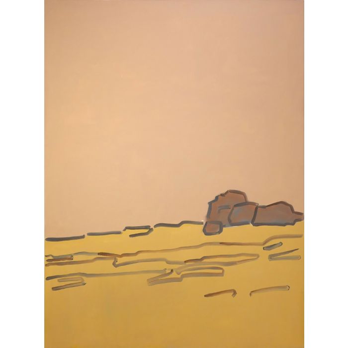 Hubert Schmalix, Landscape, „Meditation“, 2006, Öl auf Leinwand, 175 x 130 cm